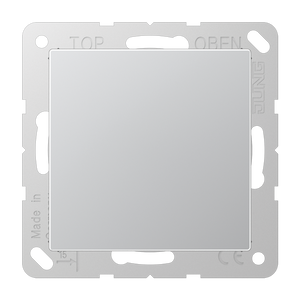 Jung A500 blindplaat aluminium A594-0AL