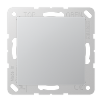 Jung A500 blindplaat aluminium A594-0AL