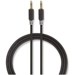 Stereo audiokabel | 3,5 mm male - 3,5 mm male | 3,0 m | Antraciet [CABW22000AT30]
