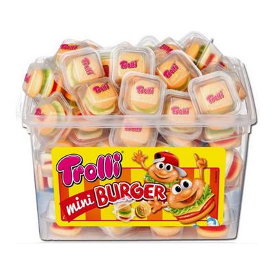 Trolli - Mini Burger - 60 stuks