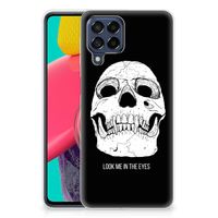 Silicone Back Case Samsung Galaxy M53 Skull Eyes - thumbnail