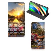 Motorola Moto G9 Plus | Book Cover | Amsterdamse Grachten