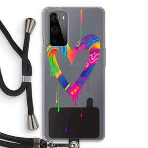 Melts My Heart: OnePlus 9 Pro Transparant Hoesje met koord