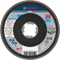 Bosch Accessoires X-LOCK Lamellenschijf Best for Metal schuin, glasvezel, Ø115mm, G 40, X571 - 1 stuk(s) - 2608619197