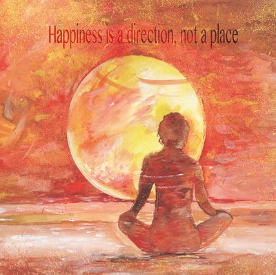 Wenskaart Zonnegroet (Set van 3)