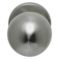 Wisselknop bol PL rvs mat