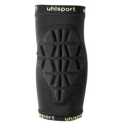Uhlsport Bionikframe Elleboogbeschermers - Zwart/Fluo Yellow