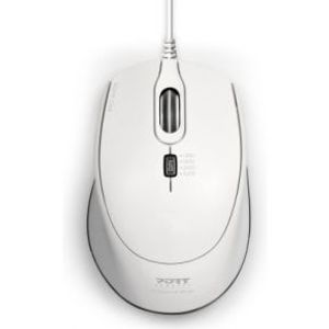 Port Designs 900712 muis Ambidextrous USB Type-A 3600 DPI