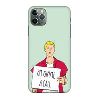 Gimme a call: Volledig geprint iPhone 11 Pro Max Hoesje