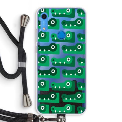 Crocs: Huawei Y6s Transparant Hoesje met koord