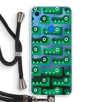 Crocs: Huawei Y6s Transparant Hoesje met koord