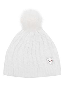 Rossignol Kitsi cable-knit beanie - Blanc