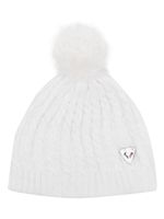 Rossignol Kitsi cable-knit beanie - Blanc - thumbnail