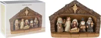 Kerststal met Kerststalfiguren 7-delig