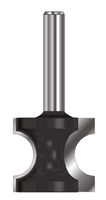 ENT Kraalprofielfrees HM R12.7, Kolf 12mm - 7914449 - 7914449