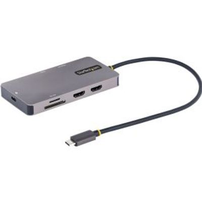 StarTech.com 120B-USBC-MULTIPORT notebook dock & poortreplicator Bedraad USB 3.2 Gen 1 (3.1 Gen 1) T StarTech.com 120B-USBC-MULTIPORT notebook dock & poortreplicator Bedraad USB 3.2 Gen 1 (3.1 Gen 1) T