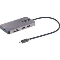 StarTech.com 120B-USBC-MULTIPORT notebook dock & poortreplicator Bedraad USB 3.2 Gen 1 (3.1 Gen 1) T