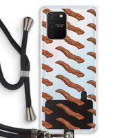 Bacon to my eggs #2: Samsung Galaxy S10 Lite Transparant Hoesje met koord