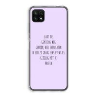 GSM: Samsung Galaxy A22 5G Transparant Hoesje