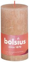 Bolsius Rustiekkaars shine 130/68 misty pink