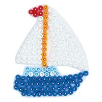 Hama strijkkralenbordje - zeilboot Hama strijkkralenbordje - zeilboot
