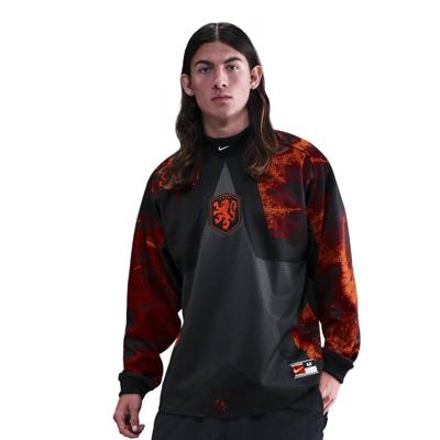 Nike Nederland Hollywood Keepersshirt Lange Mouwen Zwart Oranje Nike Nederland Hollywood Keepersshirt Lange Mouwen Zwart Oranje