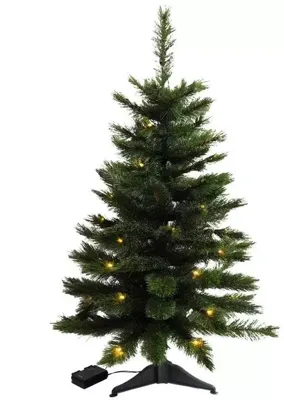 Own Tree Siberian verlichte tafelmodel kunstkerstboom groen 60cm