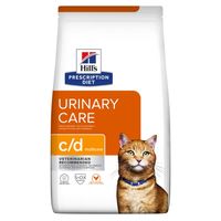 Hill's Prescription Diet C/D Multicare Urinary Care kattenvoer met kip 2 x 8 kg
