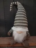 Kabouter alwin stof 24x20x75cm grn