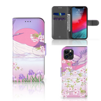 Apple iPhone 11 Pro Telefoonhoesje met Pasjes Bird Flying