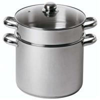 Couscousmaker - BAUMALU - Alle warmtebronnen inclusief inductie - Recht RVS - 20 cm