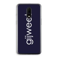 Gijweet: OnePlus 7 Transparant Hoesje