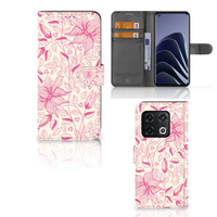 OnePlus 10 Pro Hoesje Pink Flowers - thumbnail