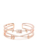 APM Monaco bracelet en or rose à design ouvert