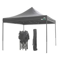 MaxxGarden Easy-up Partytent - 3x3m - Stalen Frame (antraciet)