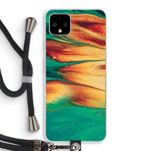 Green Inferno: Pixel 4 XL Transparant Hoesje met koord