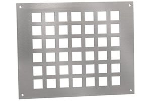VENTILATIEPLAAT 250x200MM
