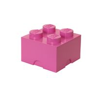 Room Copenhagen LEGO Storage Brick 4 Roze opbergdoos