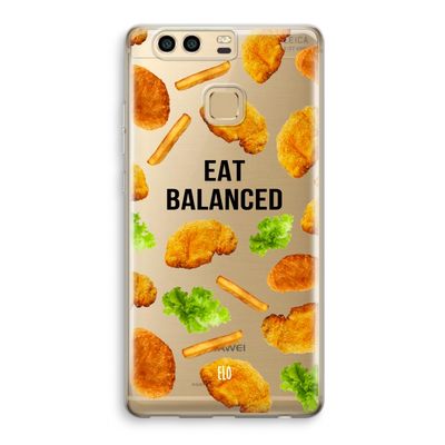 Eat Balanced: Huawei P9 Transparant Hoesje
