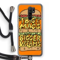 Big Macs Bigger Dreams: Xiaomi Redmi 9 Transparant Hoesje met koord