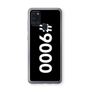 #9000: Samsung Galaxy A21s Transparant Hoesje