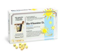 Pharma Nord Bio vitamine D3 25 mcg 1000IE (120 caps)