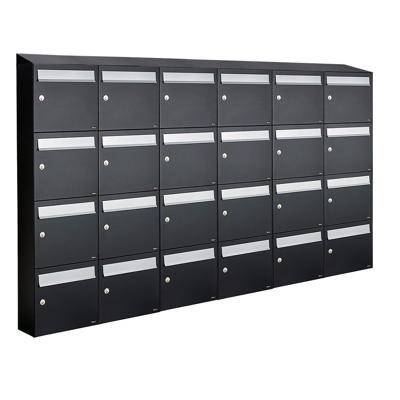 Allux Flow Set 6-Breed, 4-Hoog Met Dak Zwart - 40040070_6x4d