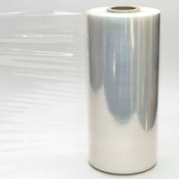 Wikkelfolie voor foliewikkelaar - 1 stuk - Transparant - Dikte: 23MY - 50cmx1500m