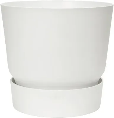 Elho Greenville bloempot 20 cm wit