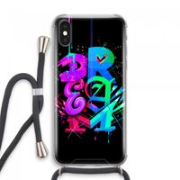 Dream: iPhone XS Max Transparant Hoesje met koord