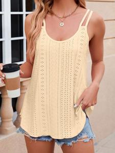 Casual Loose Plain Tank Top