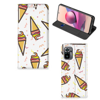 Xiaomi Redmi Note 10 4G | 10S | Poco M5s Flip Style Cover Icecream - thumbnail