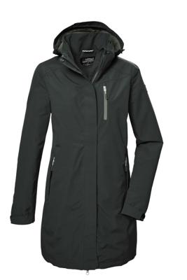 Killtec KOS 30 Parka Jas Dames Dark Green 36