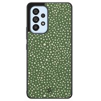 Samsung Galaxy A53 hoesje - Green dots - thumbnail